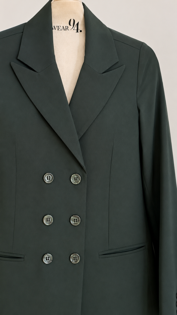 Green blazer